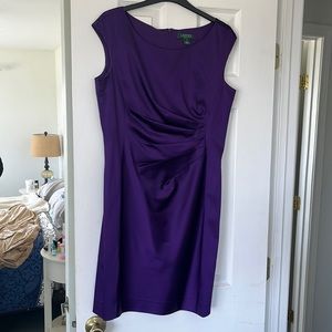 Lauren Satin Cocktail Dress